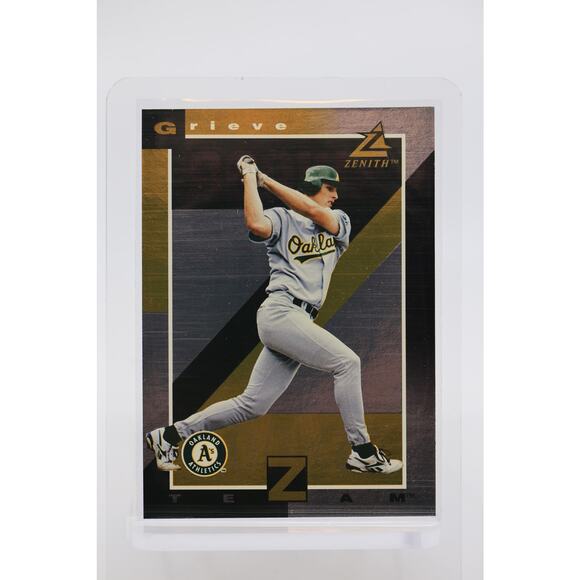 1998 Zenith Z-Team Gold #10 Ben Grieve RC PSA 10 GemMint Oakland Athletics Pop 1 - Picture 4 of 5